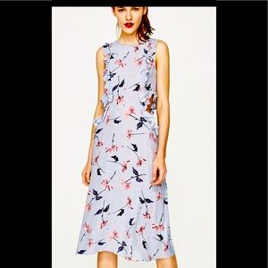 Zara dress cut out dress